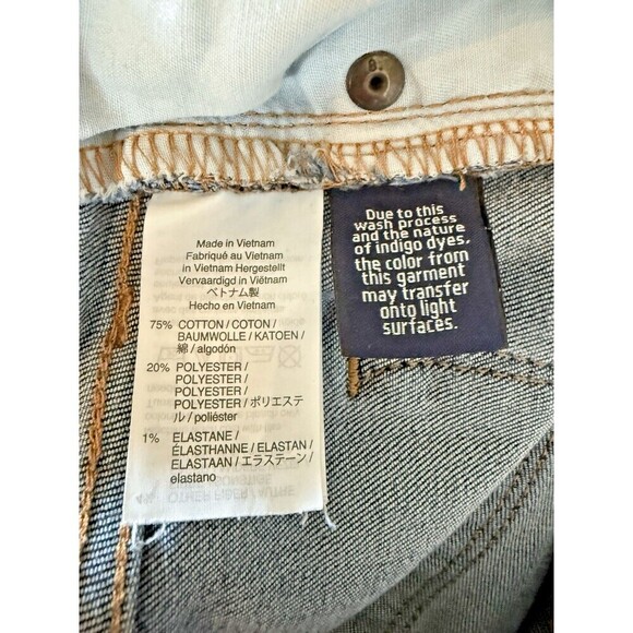 J.CREW  High Rise Jeggings Medium Blue jean Zip Fly Skinny Stretch Knit 31 - Picture 8 of 10